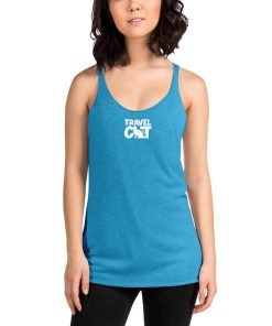 Travel Cat Women's Racerback Tank